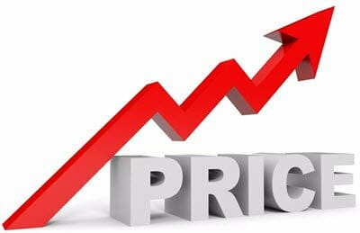 Commission price increase: as of 1 MAY 2026